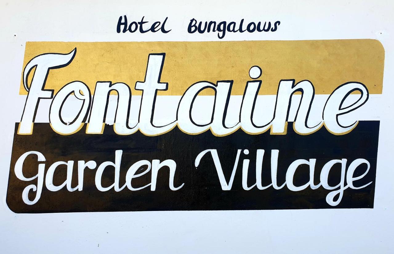Fontaine Garden Village Bwejuu Extérieur photo